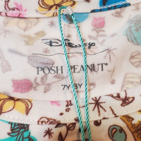 Posh Peanut Disney Princess Friends White Twirl Dress Size 7Y-8Y Rare NWT NEW - Picture 5 of 9